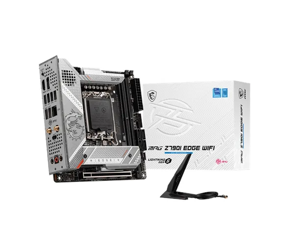 MSI MPG Z790I EDGE WIFI -emolevy - Intel Z790 - Intel LGA1700 - DDR5 RAM - Mini-ITX