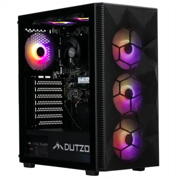DUTZO Esport Wildfire - Ryzen 5 5500 / Radeon RX 6600 / 16 GB RAM / 1TB