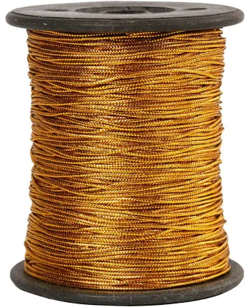 Lanka, kulta, paksuus 0,5 mm, 100 m / 1 rll.