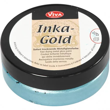 Inka Gold, turkoosi, 50 ml/ 1 kpl.