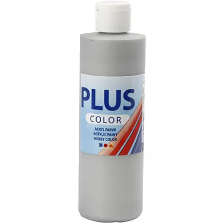 Plus Color harrastusmaali, hopea, 250 ml / 1 pullo.