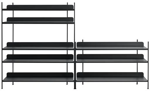 Muuto Compile Hyllyjärjestelmä 7 Musta