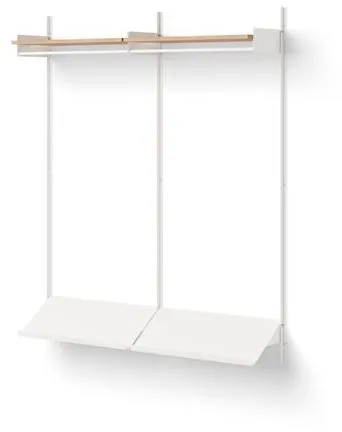 New Works Wardrobe Hylly 2 Tammi/Valkoinen
